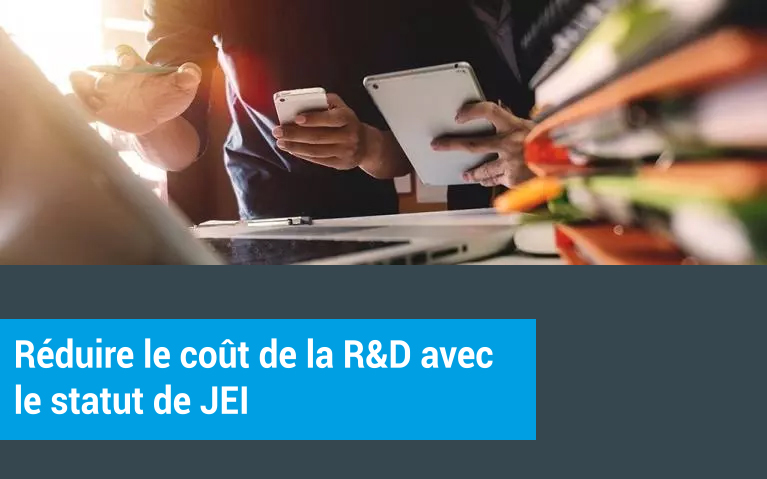 Réduire le coût de la R&D avec le statut de JEI