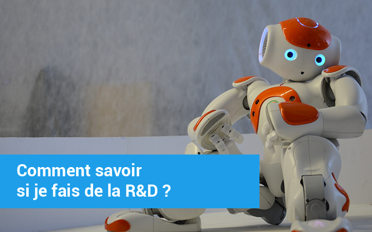 Savoir si je fais de la R&D