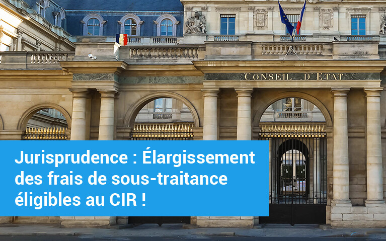 Élargissement des frais de sous-traitance éligibles au CIR