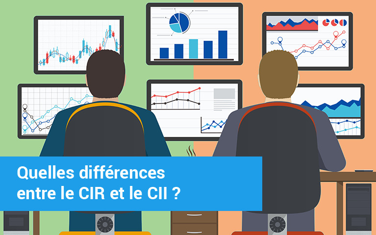 Quelles différences entre le CIR et le CII