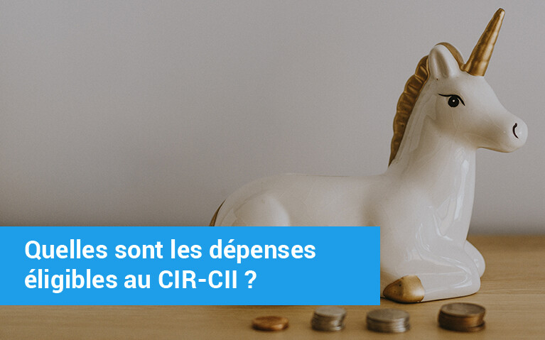 dépenses éligibles au CIR-CII